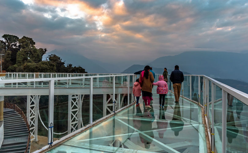 Skywalk in Pelling